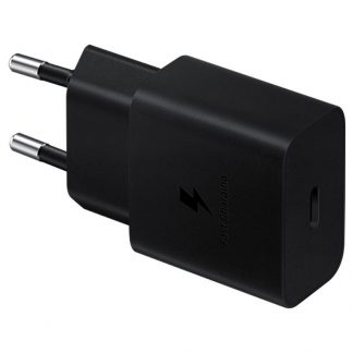 Samsung EPT1510NBEGEU Caricabatterie con Cavo Rete USB Type C Fast Charging Nero