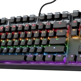 Trust GXT 834 Callaz Tastiera Gaming Meccanica TKL Retroilluminazione RGB QWERTY