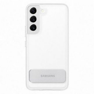 Samsung EFJS901CTEGWW Cover per Galaxy S22 Clear Standing Trasparente
