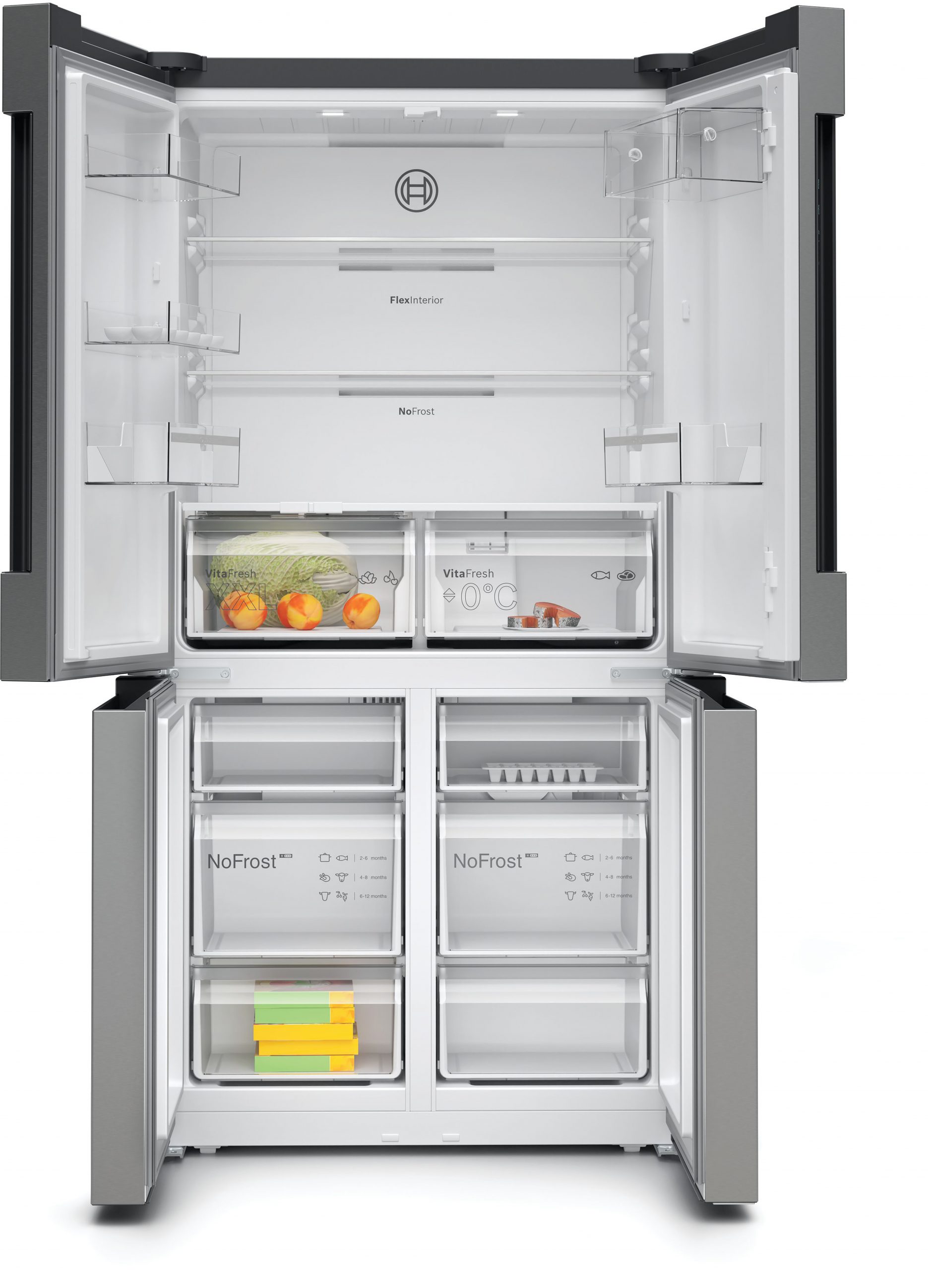 Bosch KFN96VPEA Frigorifero 4 Porte 605LT No-Frost Inverter
