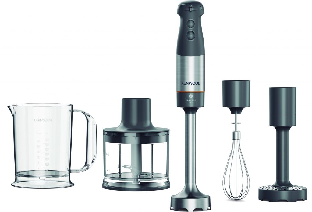 Kenwood Triblade XL Plus HBM60.307GY Frullatore ad Immersione 1000W