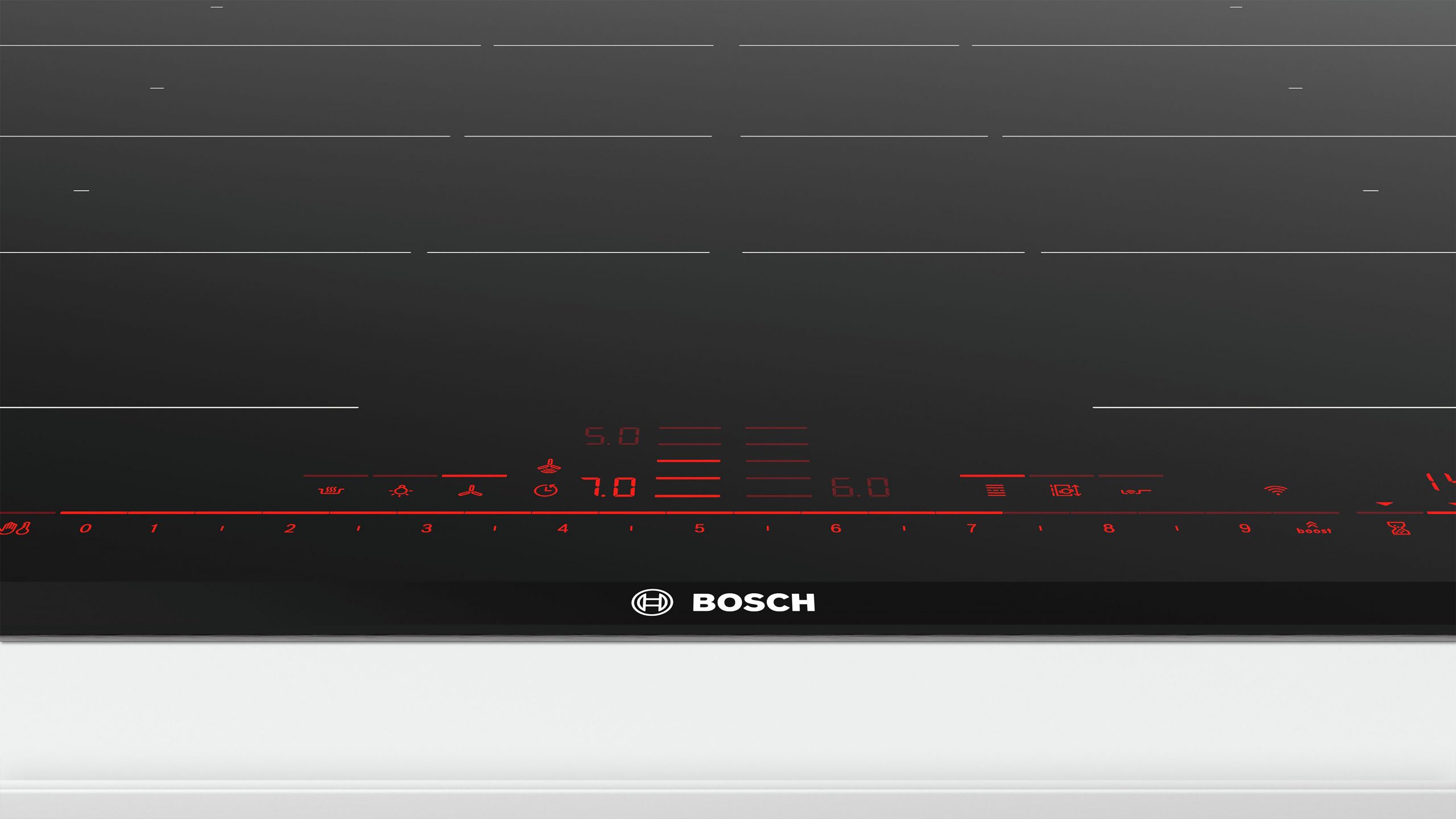 Bosch PXY875DW4E Piano Cottura a Induzione 80CM 4 Zone Fullbridge