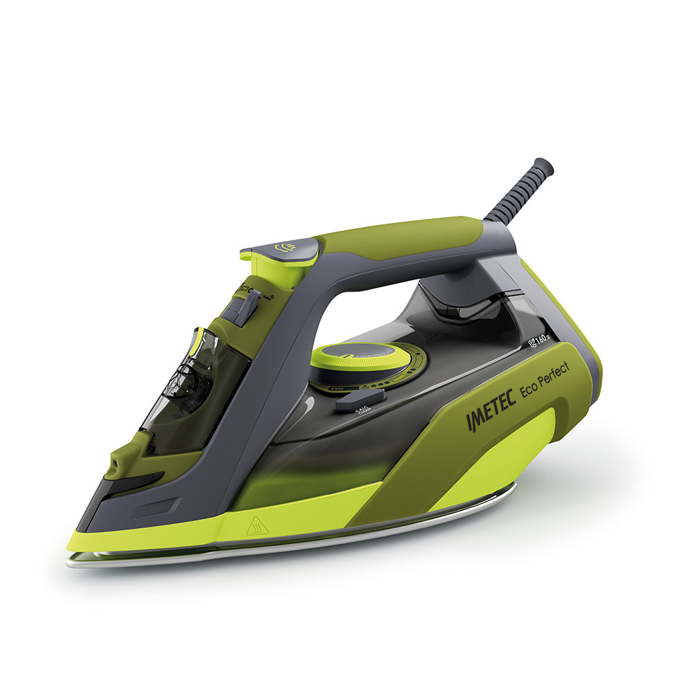 Imetec Eco Perfect Ferro da Stiro a Vapore 2400W con Piastra Pro Ceramic