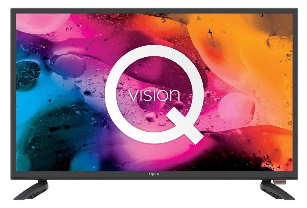 QBell QT28A73 Tv LED 28 Pollici HD DVB-T2-S2 HEVC Main 10