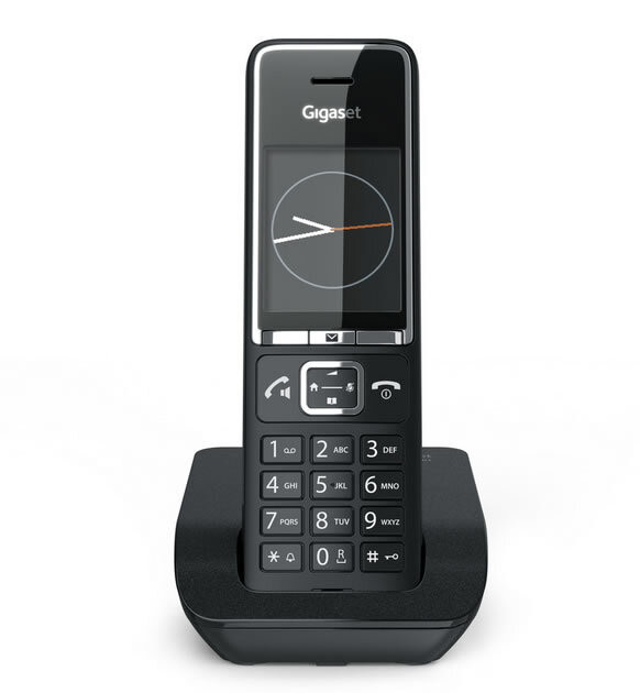 Gigaset Comfort 550 Nero Cordless Vivavoce Compatibile con Apparecchi Acustici