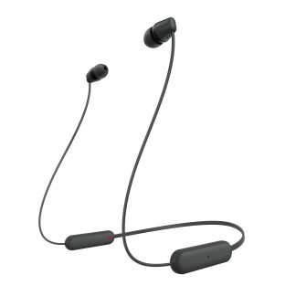 Sony WIC100B Nero Cuffie Auricolari Bluetooth In-Ear Impermeabili IPX4