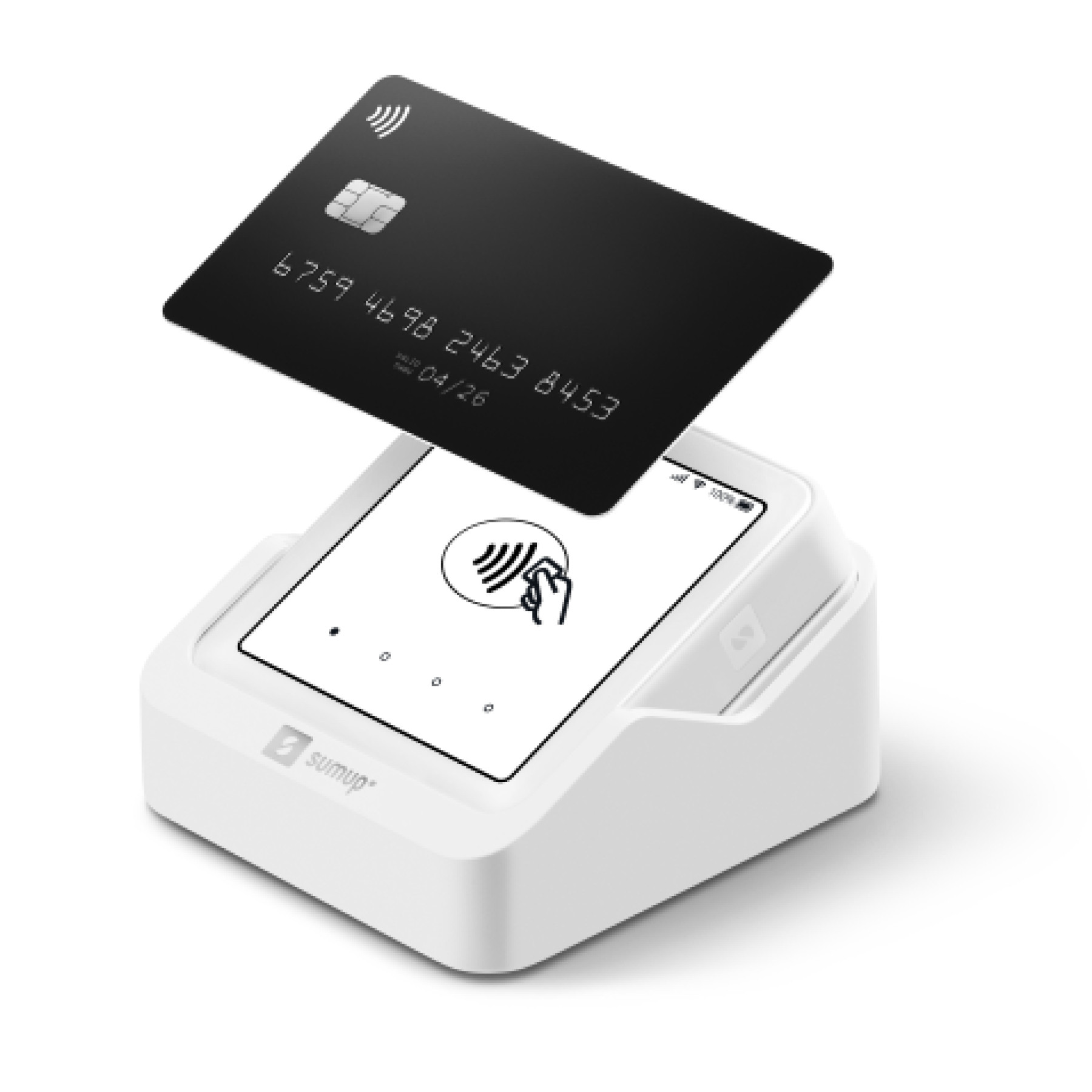 Sumup Solo Lettore di Carte Pos Contactless Touchscreen