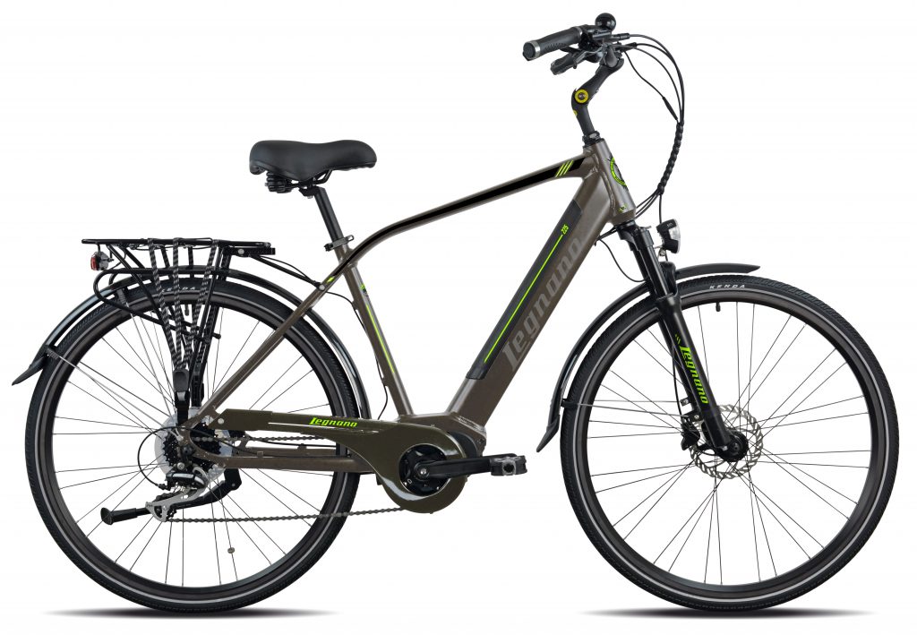 Legnano 22A22554 E-bike Trek Elettrica Grigio Batteria Ioni di Litio 36V 13Ah