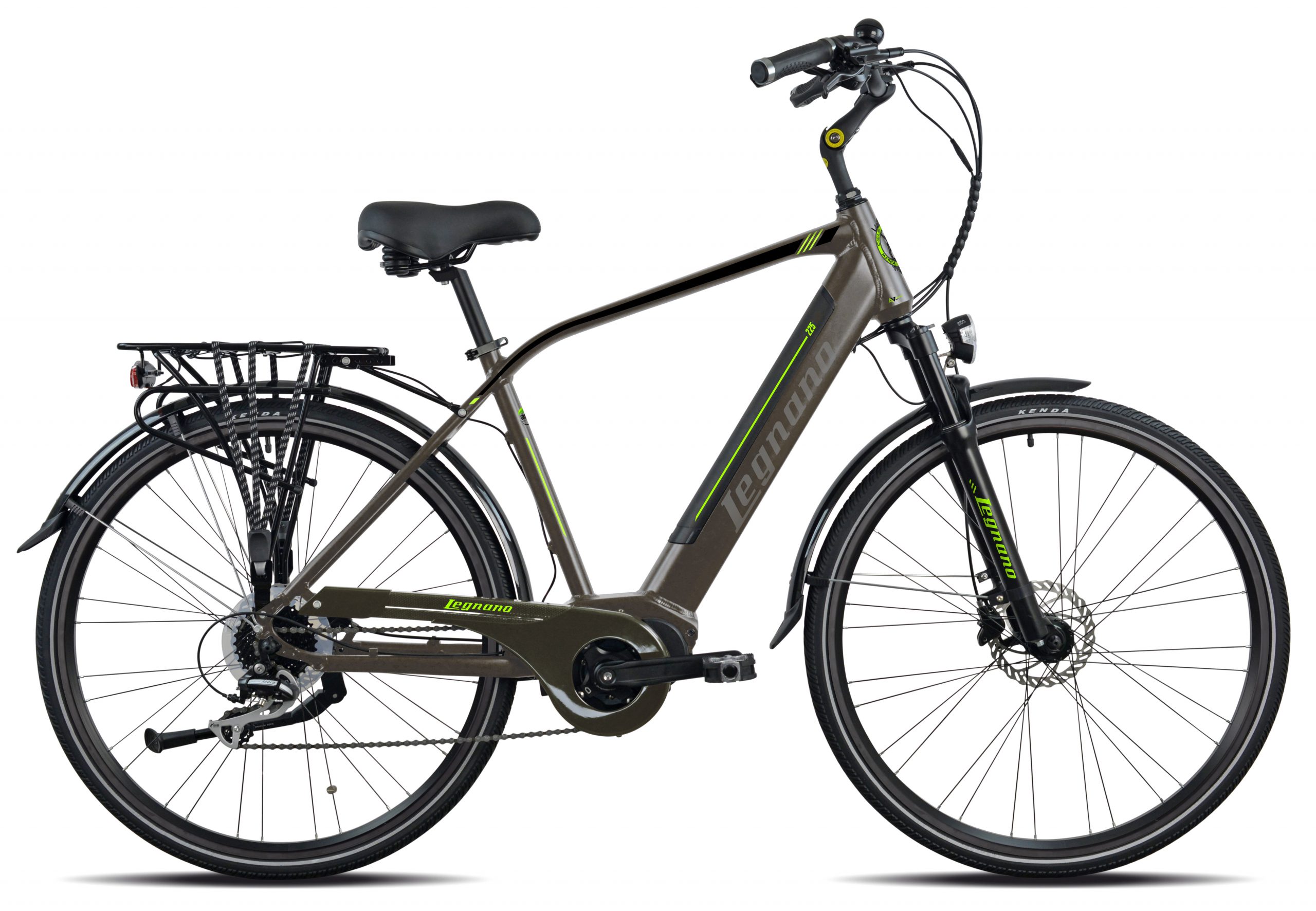 Legnano 22A22550 E-bike Trek Elettrica a Batteria Ioni di Litio 36V 12.8Ah
