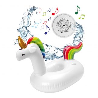 SBS TESPEAKFLOATUNI Unicorn Speaker Wireless 3 Watt IPX6 con Gonfiabile
