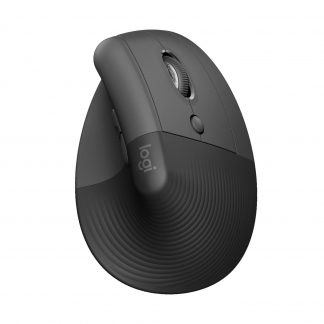 Logitech Lift Vertical Black Mouse Ergonomico Wireless