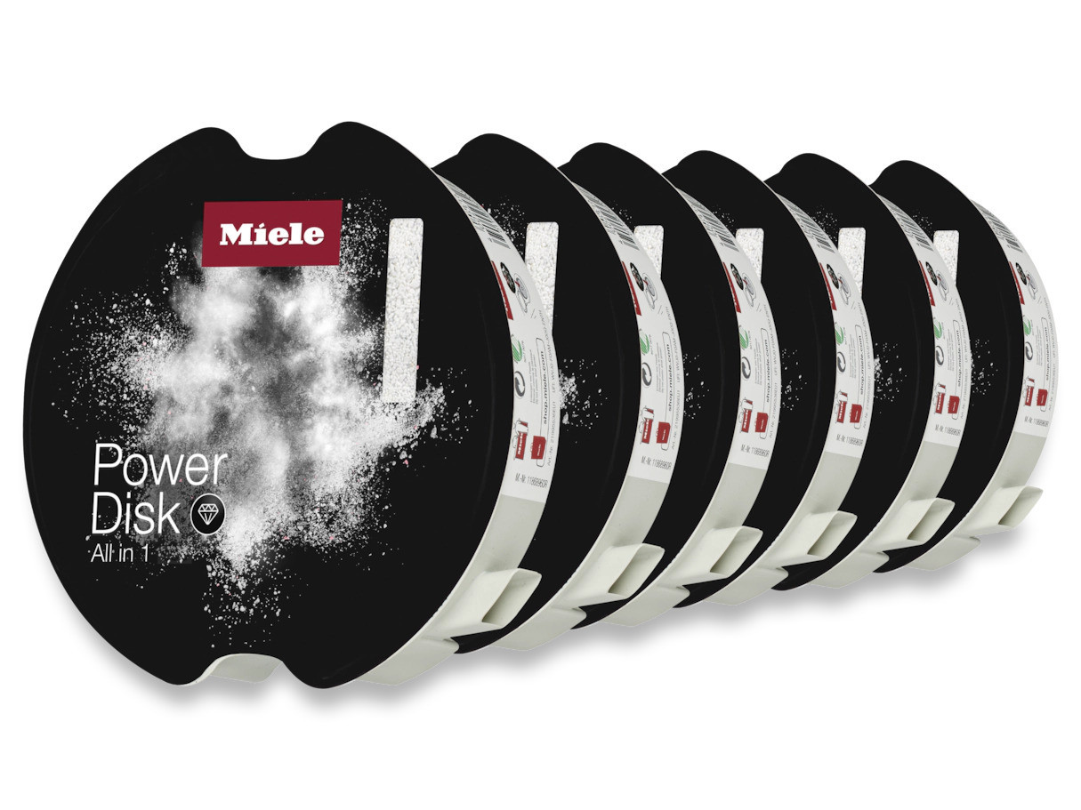 Miele PowerDisk All in 1 Detersivo per Lavastoviglie con AutoDos Offerta 6 Pezzi