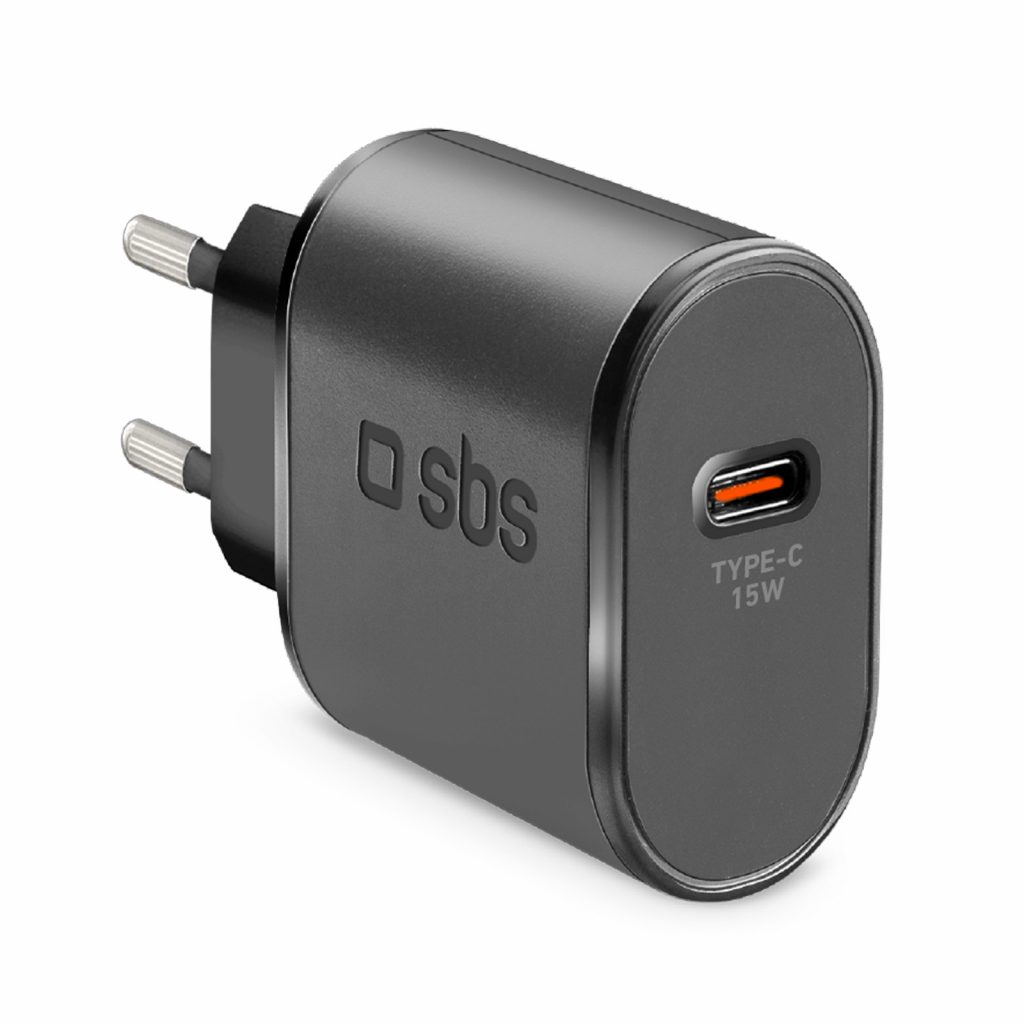 SBS TETRTC15W Caricabatterie Rete Type-C 15W