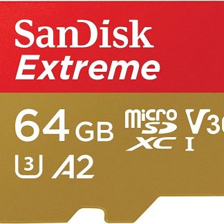Sandisk SDSQXAH064GGN6AA Memoria Micro SD 64GB Extreme XC con Adattatore SD