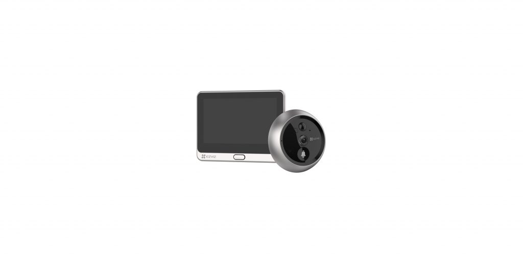 Ezviz DP2C Silver Spioncino con Campanello Elettronico con Display 4.3 Pollici