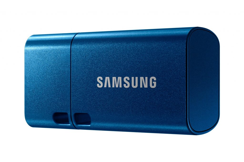 Samsung MUF128DAAPC Pen Drive Blu 128GB USB-C 400MB-S