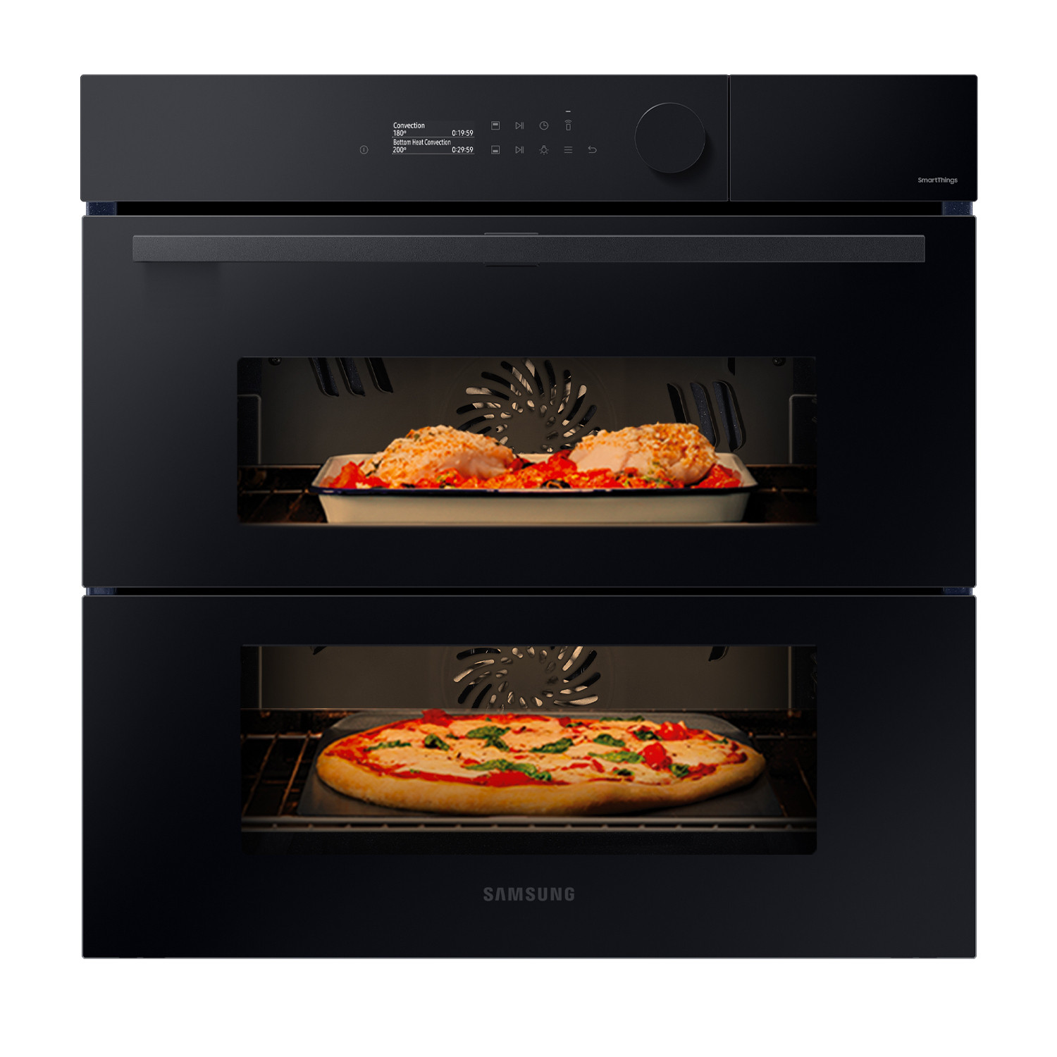 Samsung NV7B5760WBKU5 Samsung Dual Cook Flex Steam Serie5 Forno a Vapore Wi-Fi