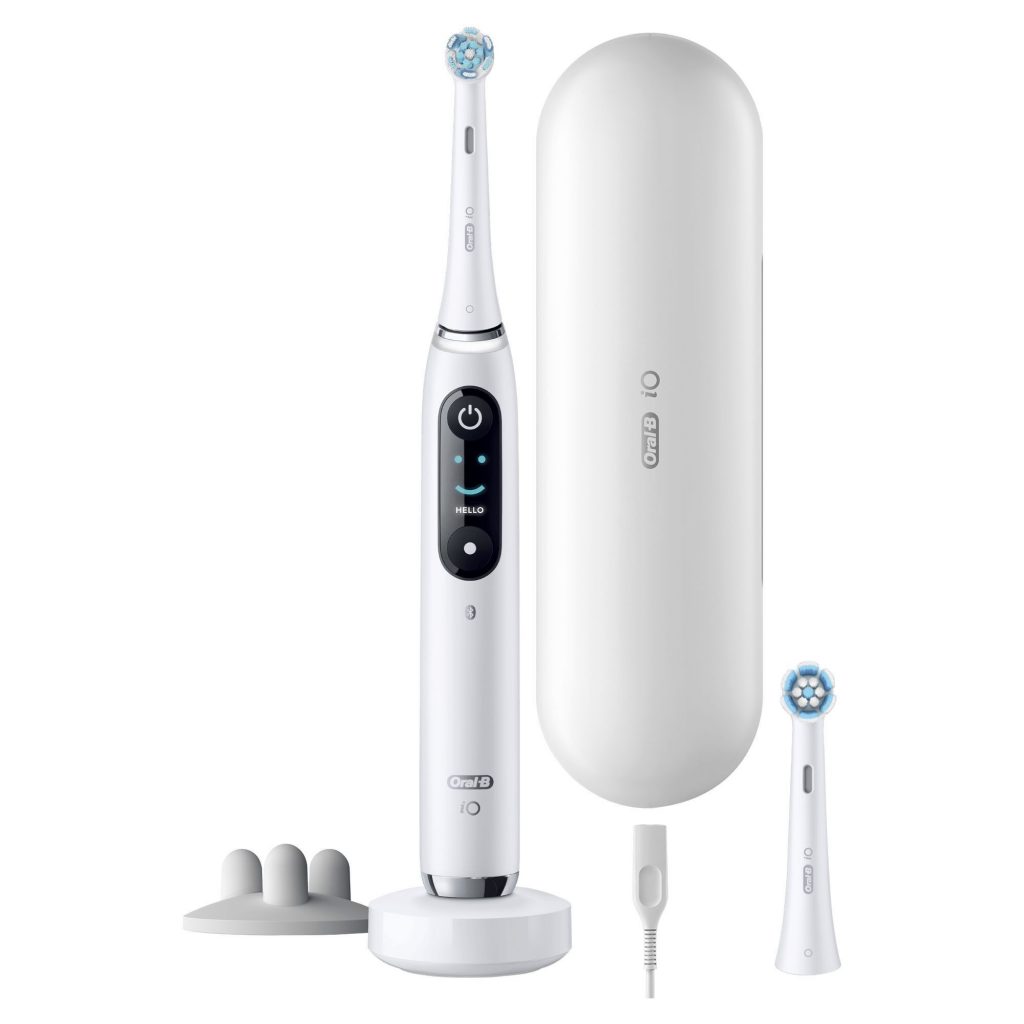 Oral-B iO 9S Bianco Spazzolino Elettrico con Custodia