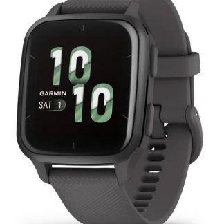 Garmin Venu SQ 2 Shadow Grey Slate Smartwatch 1.41 Pollici Cinturino in Silicone