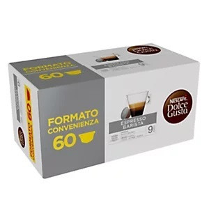 Nescafe Espresso Barista Megapack 60 Capsule Compatibili con Dolce Gusto