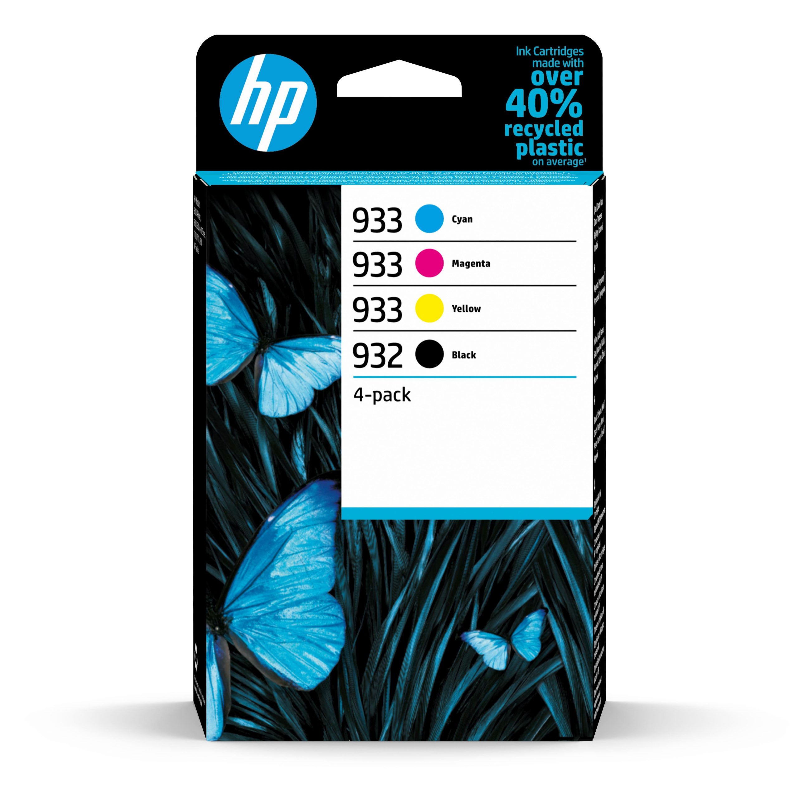 HP 932-933 Multipack 4 Cartucce Ink Jet Nero-Ciano-Magenta-Giallo