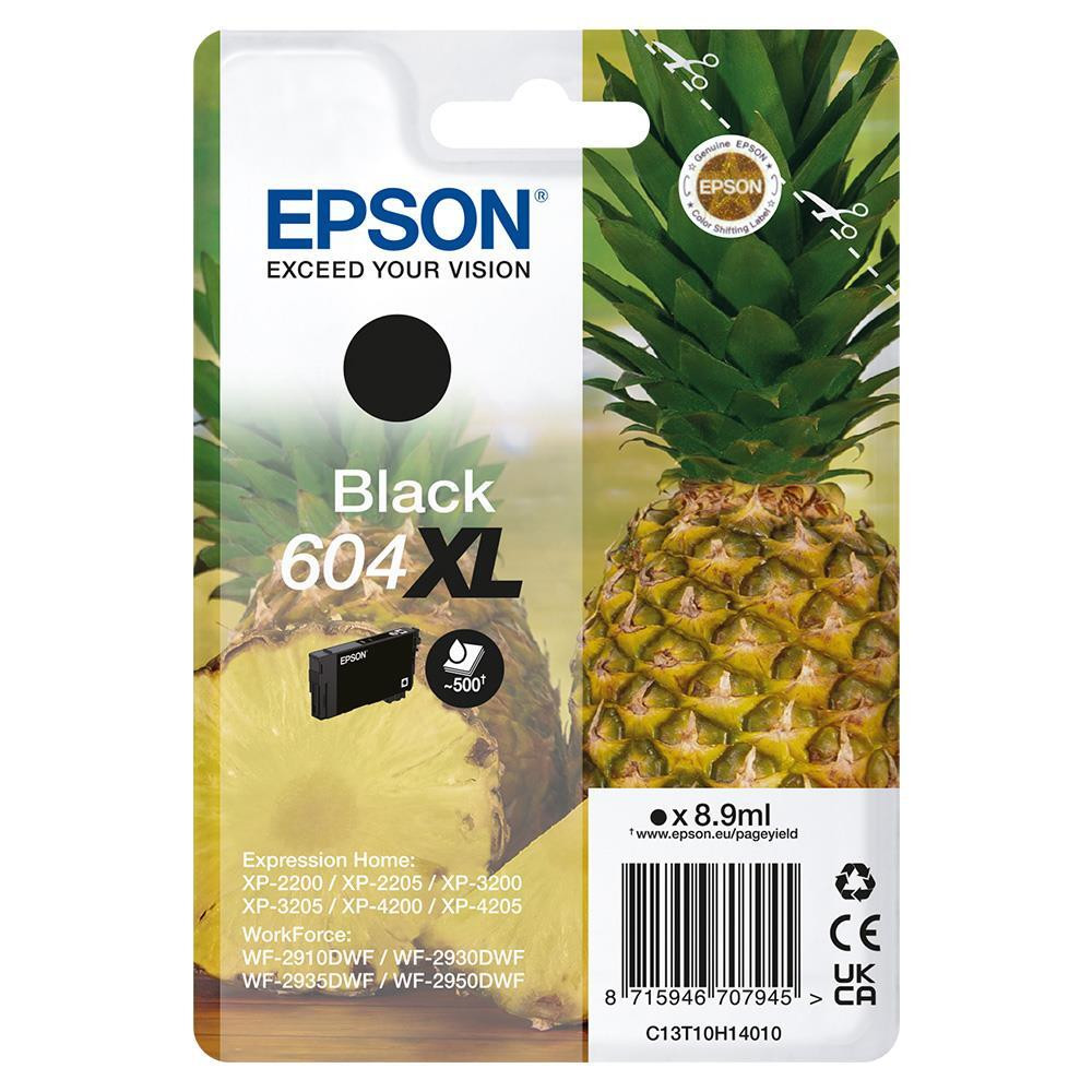 Epson 604XL Serie Ananas Cartuccia Ink Jet Nero