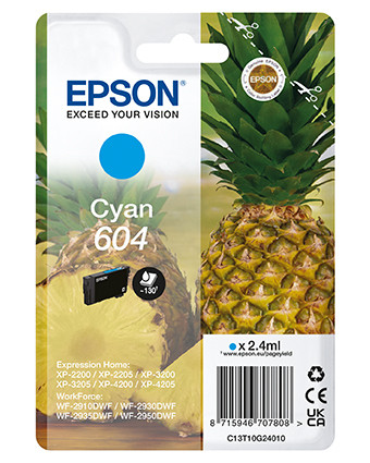 Canon 604 Ananas Ciano Cartucce Ink Jet Colori