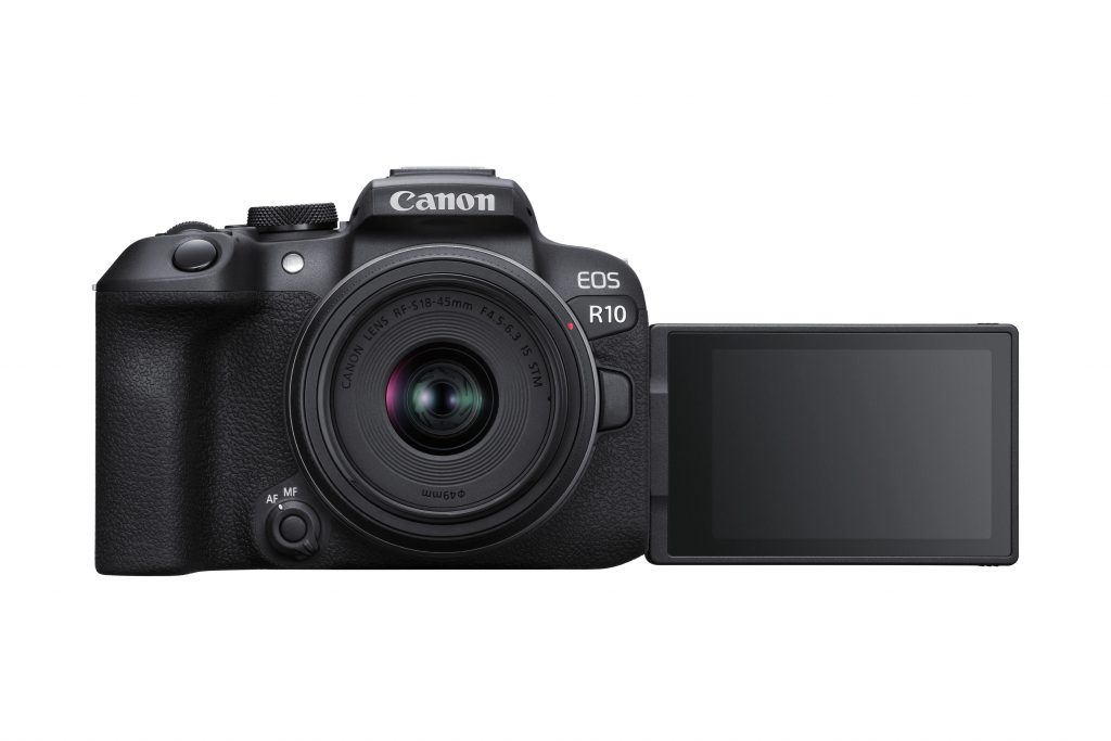 Canon EOS R10 Fotocamera Mirrorles con Obiettivo RF-S 18-45mm F4.5.-6.3 IS STM