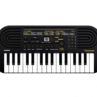 Casio SA51 Nera Tastiera Musicale 32 Tasti 100 Timbri 50 Ritmi