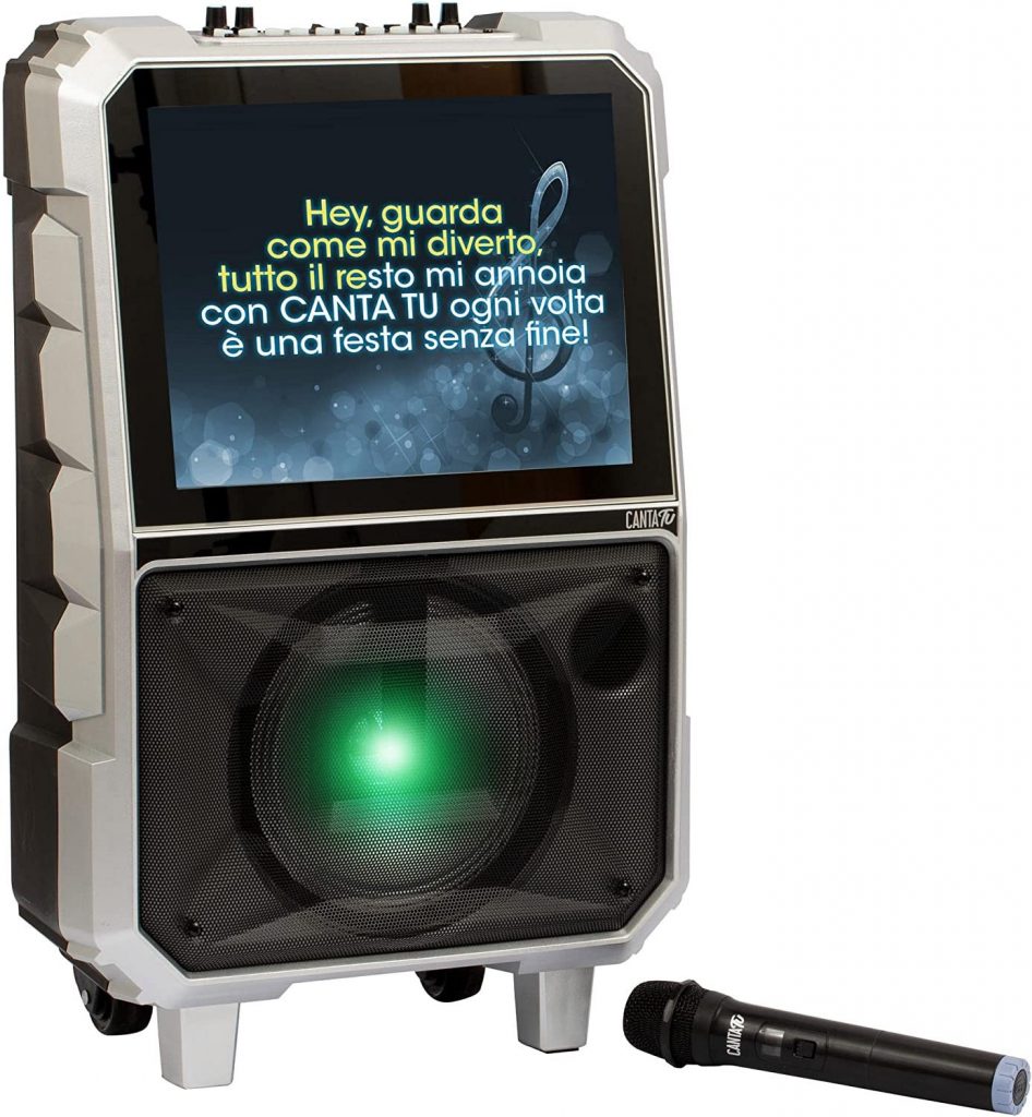 Giochi Preziosi Canta Tu Karaoke con Display da 14 Pollici Touch e Microfono