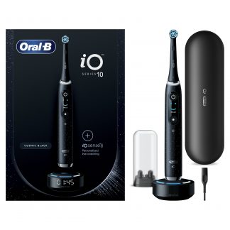Oral-B iO 10 Black Spazzolino Elettrico Smart con Intelligenza Artificiale