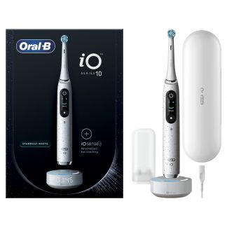 Oral-B iO 10 White Spazzolino Elettrico Smart con Intelligenza Artificiale