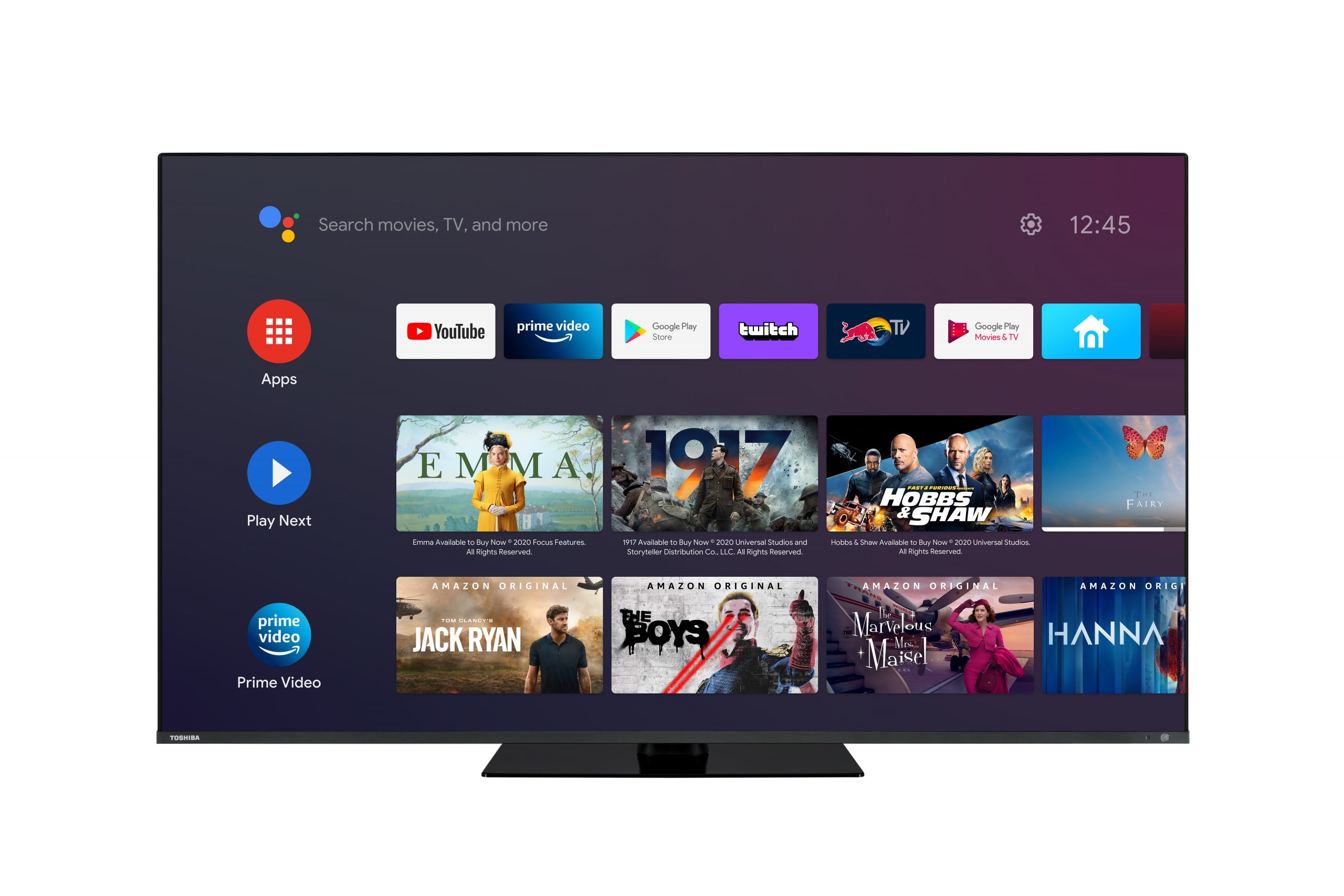 Toshiba 43QA7D63DA TV QLED 43 UHD 4K