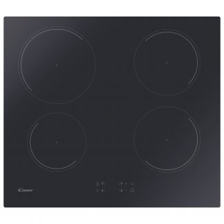 Candy KRCDJ642 Piano Cottura Induzione 60cm a 4 Zone con Timer Colore Nero
