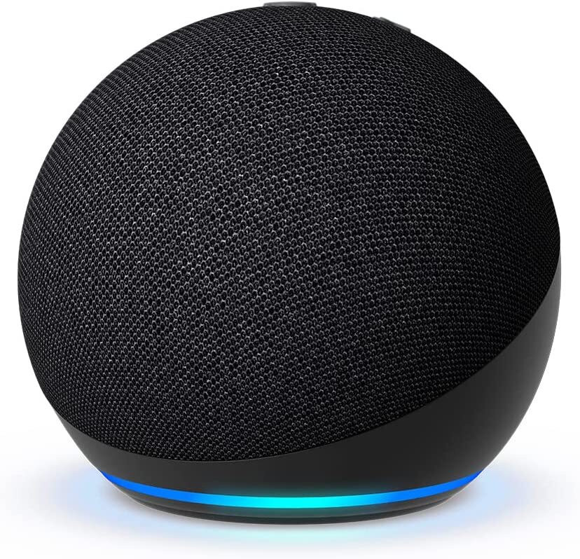 Echo Dot 5 Gen Charcoal Altoparlante Intelligente con Alexa Wi-Fi e Bluetooth