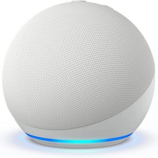 Echo Dot 5 Gen Bianco Altoparlante Intelligente con Alexa Wi-Fi e Bluetooth