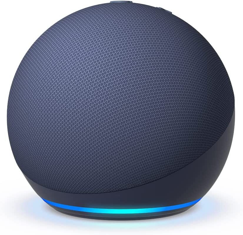 Echo Dot 5 Gen Blue Altoparlante Intelligente con Alexa Wi-Fi e Bluetooth
