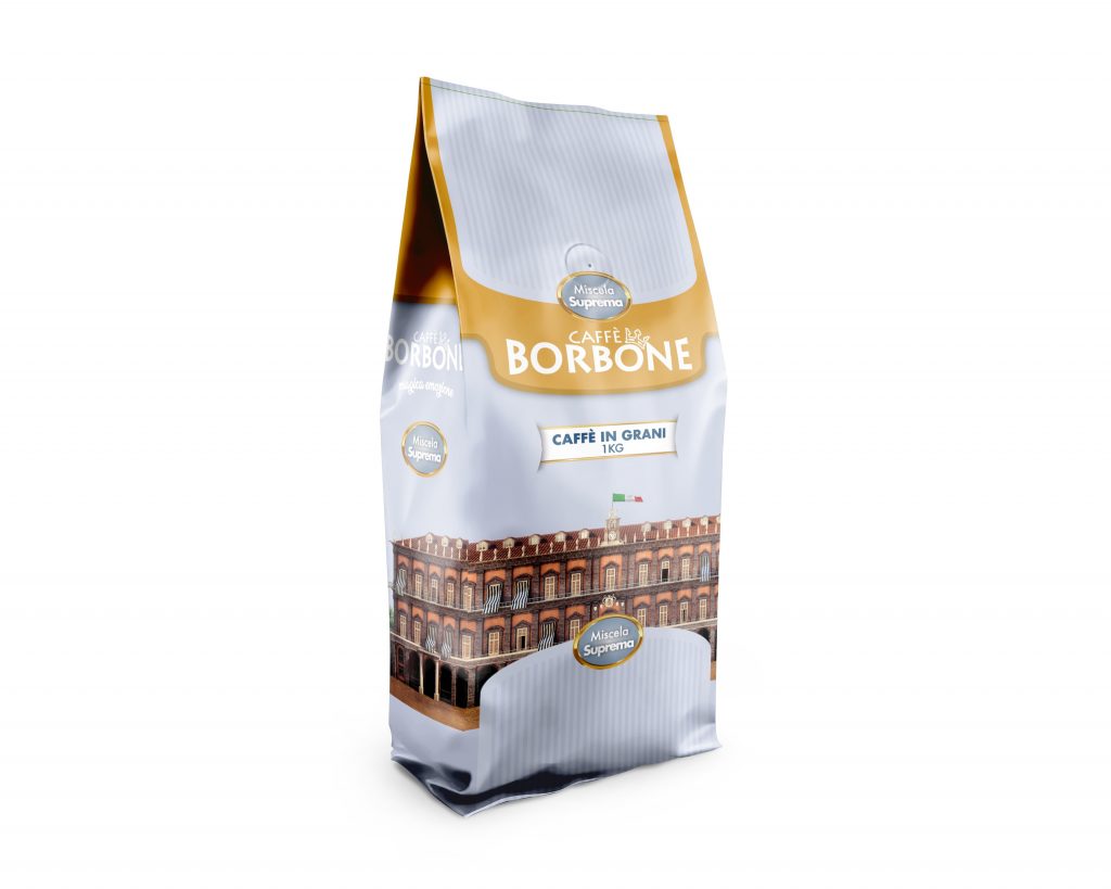 Caffe Borbone Confezione 1 Kg Caffe in Grani Miscela Suprema