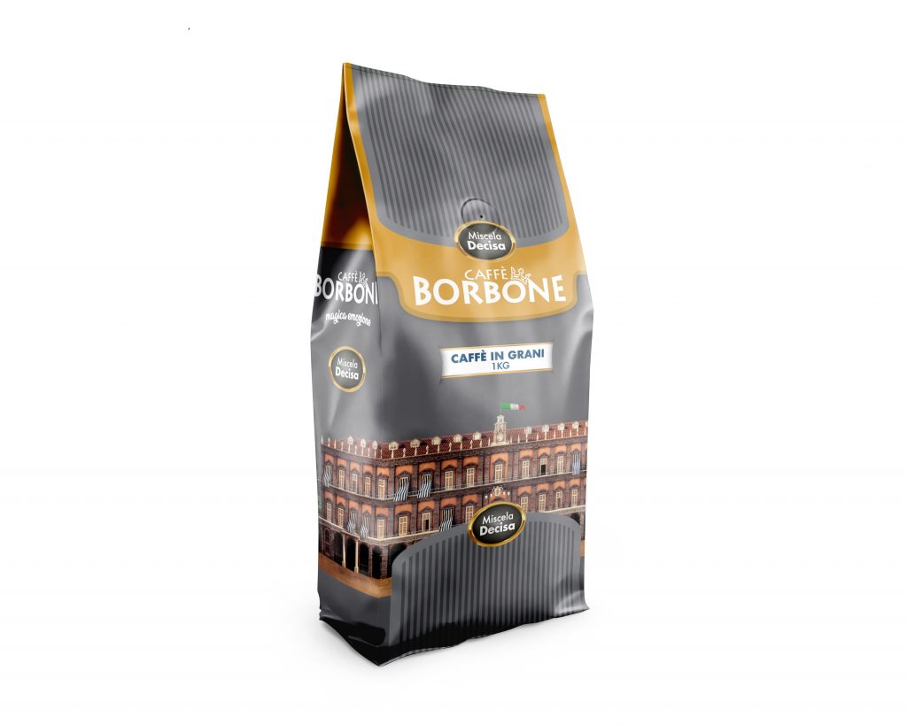 Caffe Borbone Confezione 1 Kg Caffe in Grani Miscela Decisa