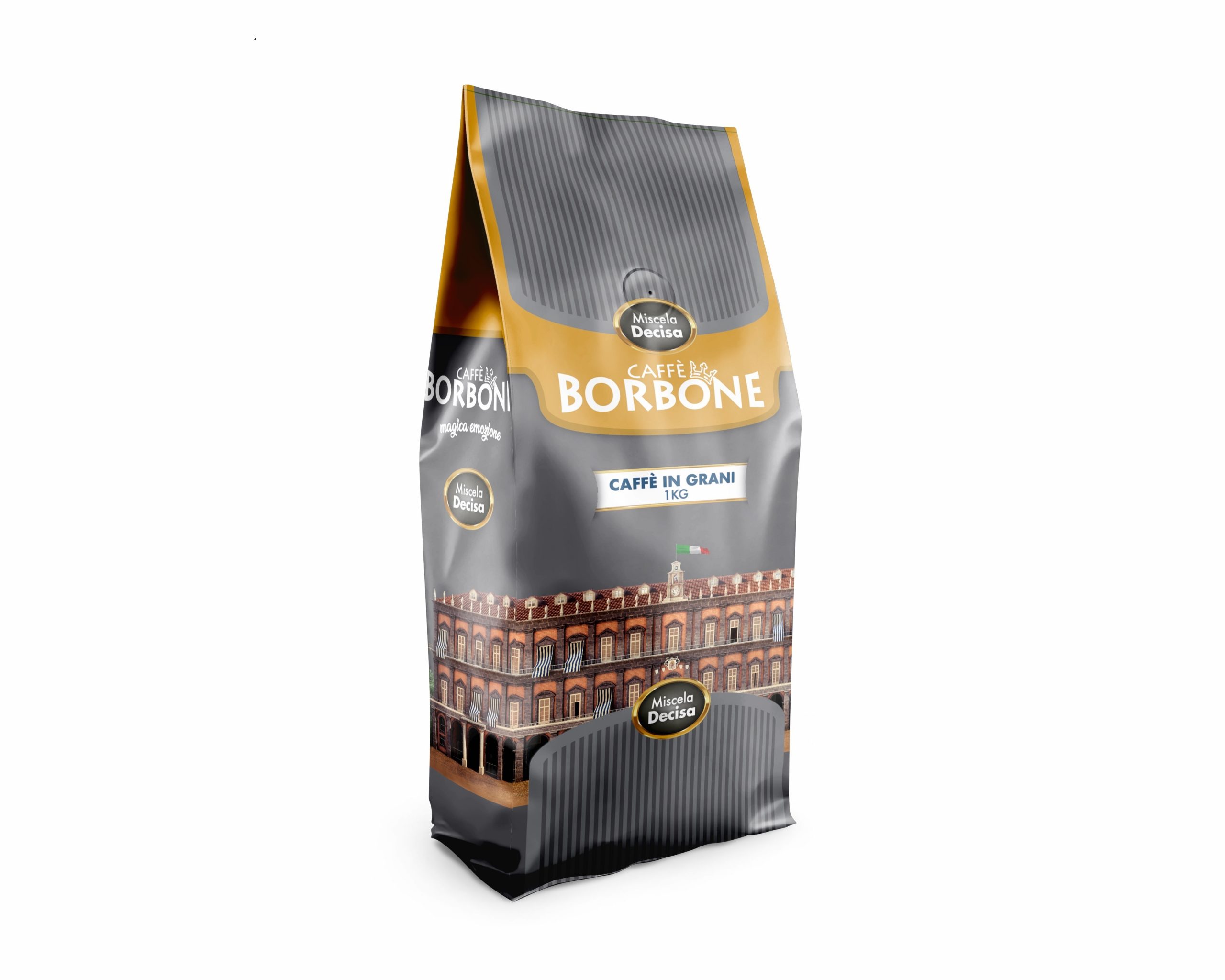 Caffe Borbone Confezione 1 Kg Caffe in Grani Miscela Decisa