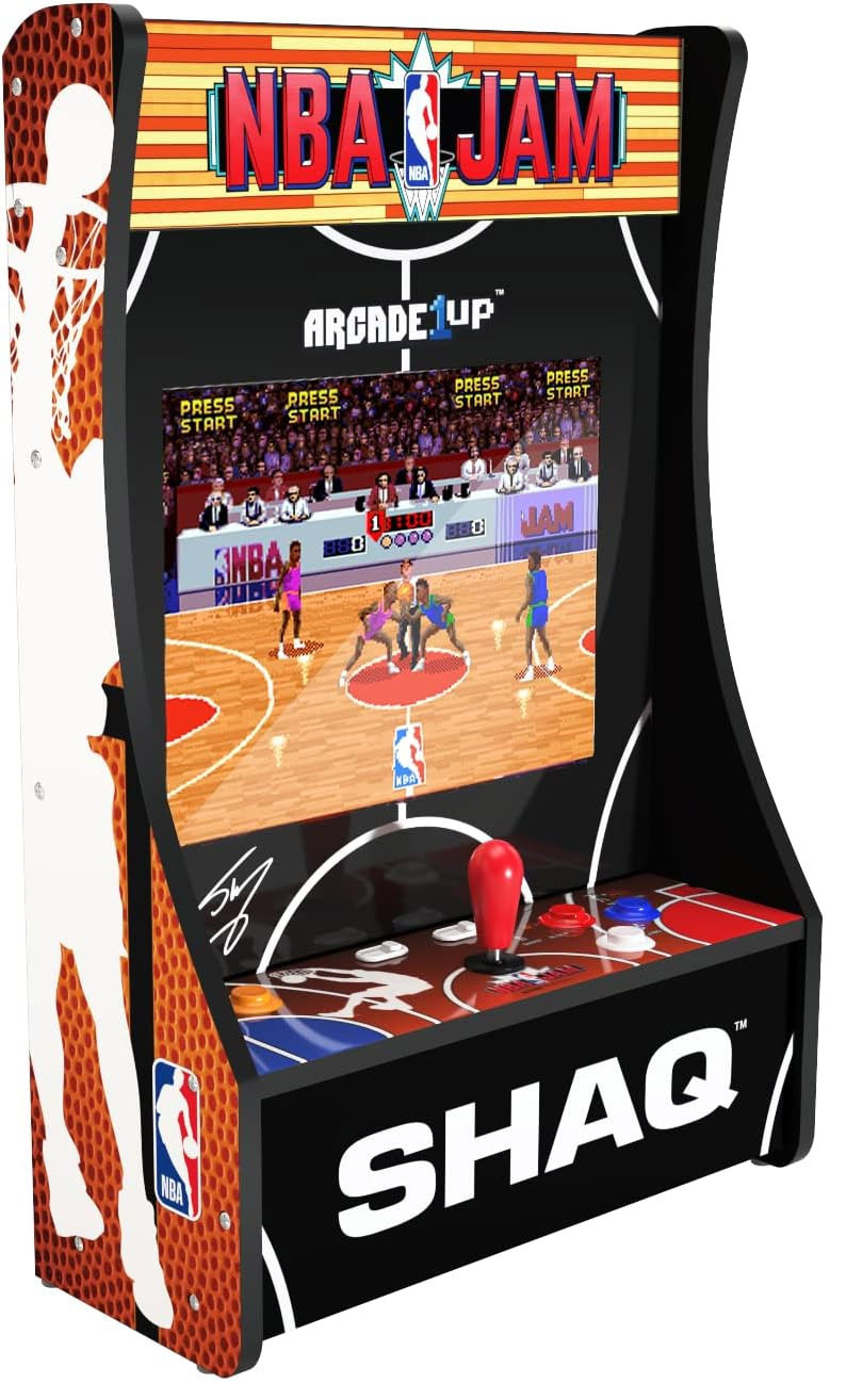 Arcade1Up NBSD23160 Gioco Partycade da Parete NBA Jam Shaq Edition