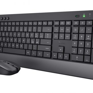 Trust Trezo Kit Tastiera e Mouse Wireless