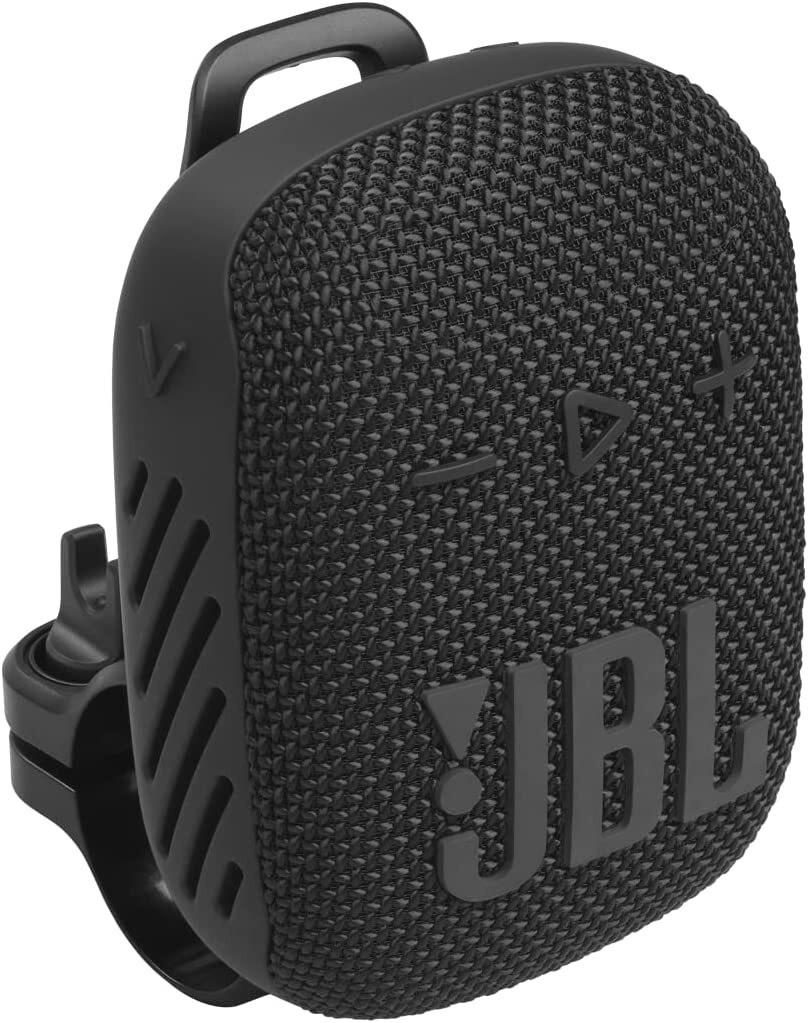 JBL Wind 3S Black Mini Speaker Ricaricabile per Bici Bluettooth IP67