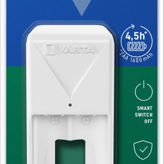 Varta 57656101401 Caricabatterie Mini Charger per Batterie AA-AAA