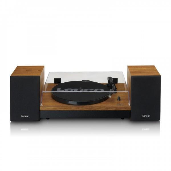 Lenco LS310WD Wood Giradischi 33-45 Giri Con Casse e Bluetooth