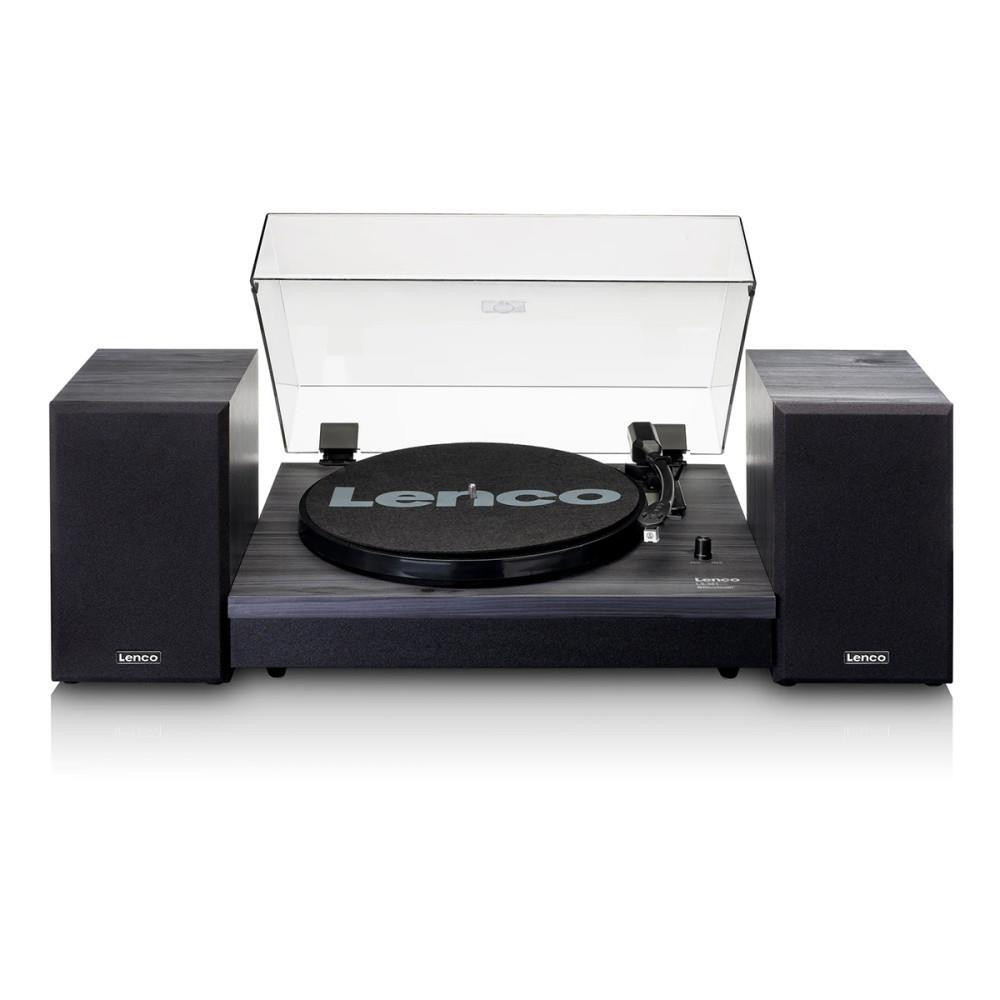 Lenco LS301BK Giradischi 33-45 Giri Con Casse e Bluetooth