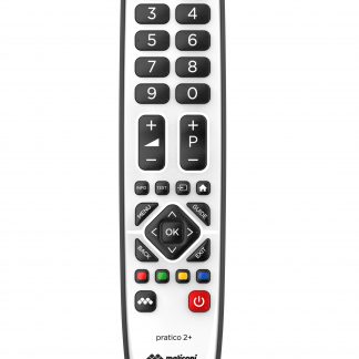 Meliconi Gumbody Pratico 2 Plus Telecomando Universale 2in1 Per Tv E Decoder