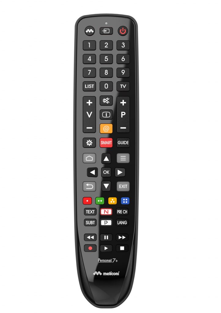 Meliconi Gumbody Personal 7 Plus Telecomando Di Ricambio per TV TCL e Thomson