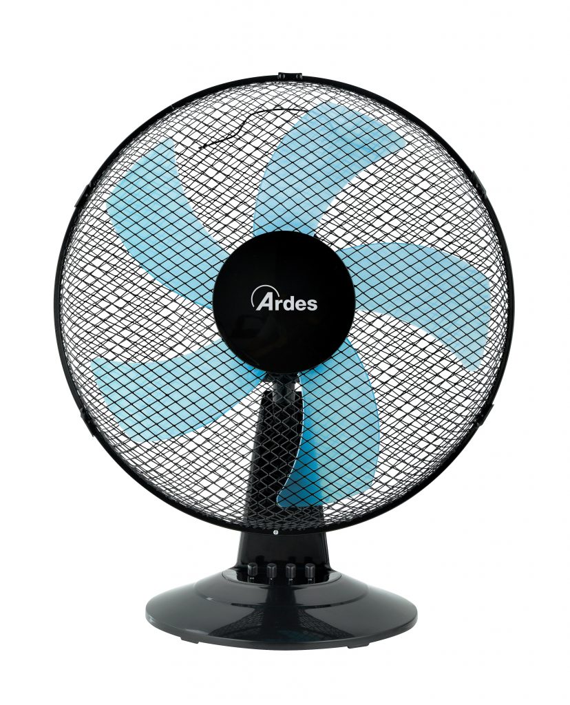 Ardes Steelo 40 AR5ST40N Ventilatore da Tavolo 50w 5 Pale 40cm 3 Velocita