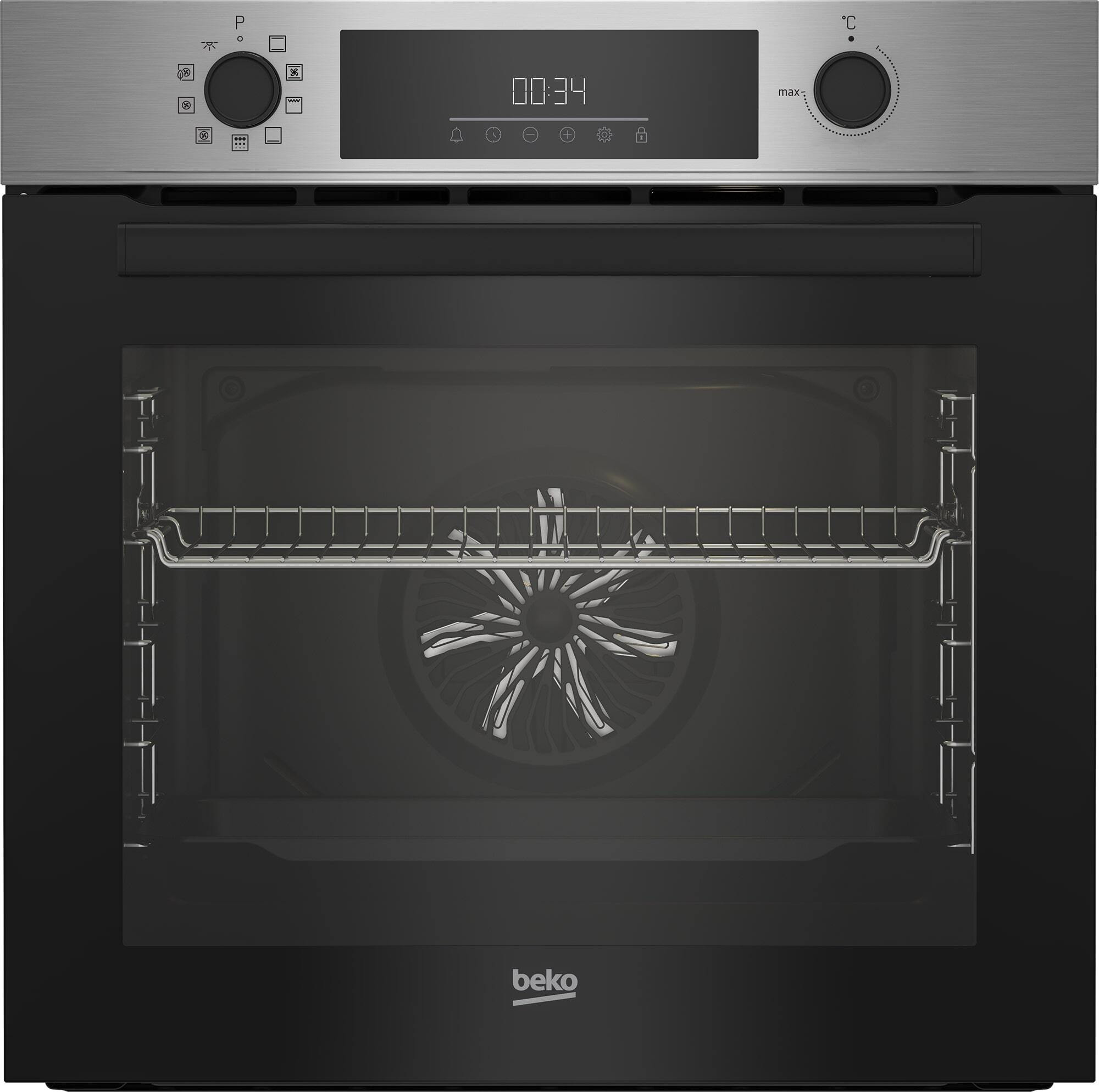 Beko BBIM11300XFP Forno Multifunzione Pirolitico da Incasso 60CM 72 Litri